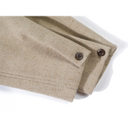 Chorissa Chanel üslubunda qadın gödəkçəsi, 2025 payız/qış yeni gündəlik və çox yönlü dayaqlı gödəkçə, ərik yun top.