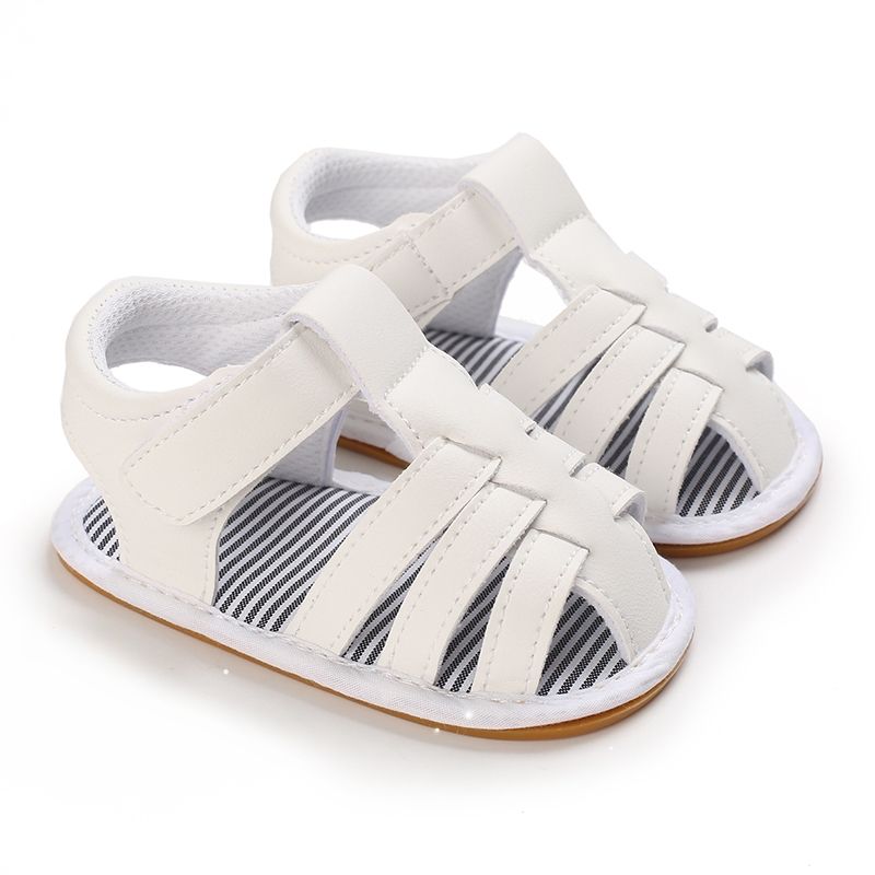 Yeni Uşaq Ayaqqabıları Yay Oğlan Qız Nəfəs ala bilən Sandalet Toddler Fl