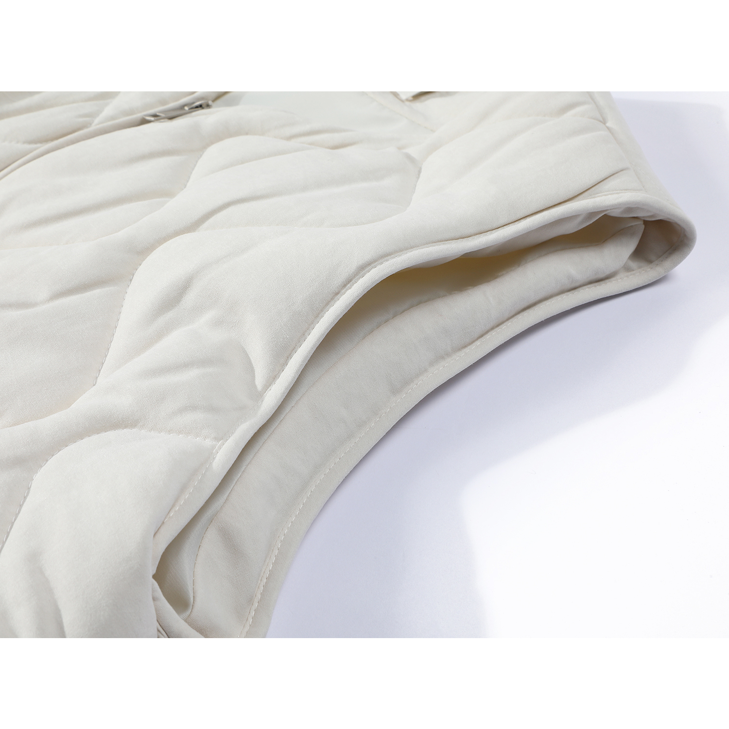 Qadınlar üçün Chola Lisa pambıq jilet: Payız/Qış üçün yeni üslubda, yorğanlı və qatlı, daxili və ya xarici geyim kimi geyilə bilər