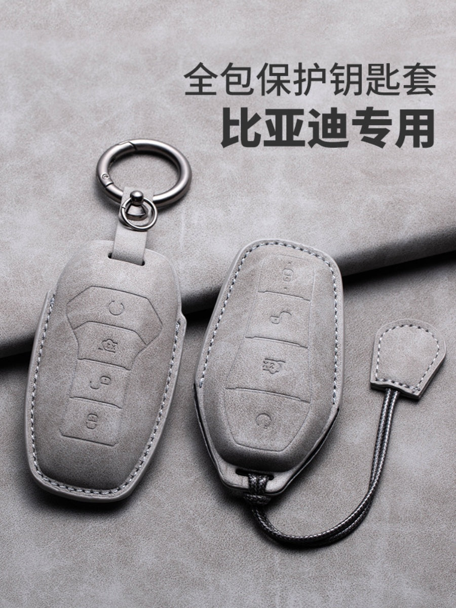 Xüsusi BYD Han EV açar qapağı, Qin Plus dmi Song Pro Tang Dolphin E9 möhürlü avtomobil açar qutusu və toka