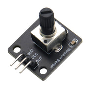 Fırlanan potensiometr modulu, düymə kodlayıcının dövrə lövhəsi, analoq çıxış 0-5V gərginlik, elektron tikinti blokları