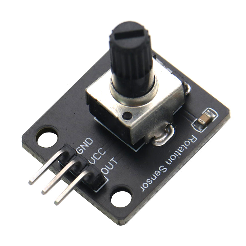 Fırlanan potensiometr modulu, düymə kodlayıcının dövrə lövhəsi, analoq çıxış 0-5V gərginlik, elektron tikinti blokları