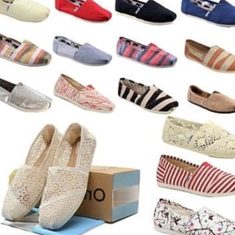 TOP TOMS Kətan Ayaqqabı Aşağı-Up Kişi və Qadın Ayaqqabıları və