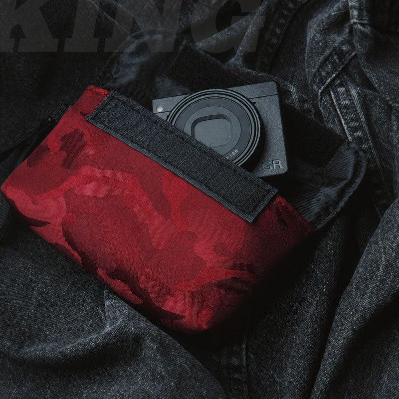 [Yüngül və aşınmaya qarşı] GR3 Kamera Debriyajı Neylon Velcro Dizayn GR3X Qara Kart RX100 Canon G7X