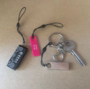 8-xarakterli elastik ip idman zalı üzvlük avtobus kartı ikitərəfli elastik ip mini metro kartı ilə cib telefonu sapand açar ipi barmaq qısa ipli kart lanyard U disk DIY lanyard giriş nəzarət kartı barmaq qısa ip