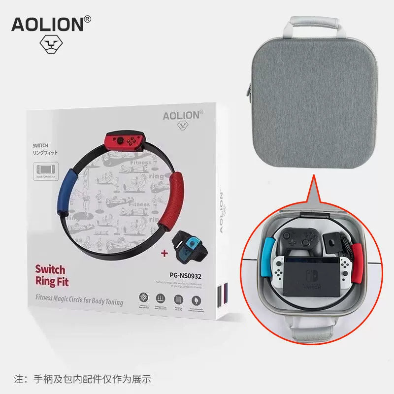 AOLION Avstraliya Lion keçid fitness üzük macəra yerli somatosensor oyun aksesuarları Nintendo National Bank Pilates dairəsi orijinal NS ikinci nəsil uşaq versiyası böyüklər idman üzük məşqi Yapon və Honq Konq versiyası