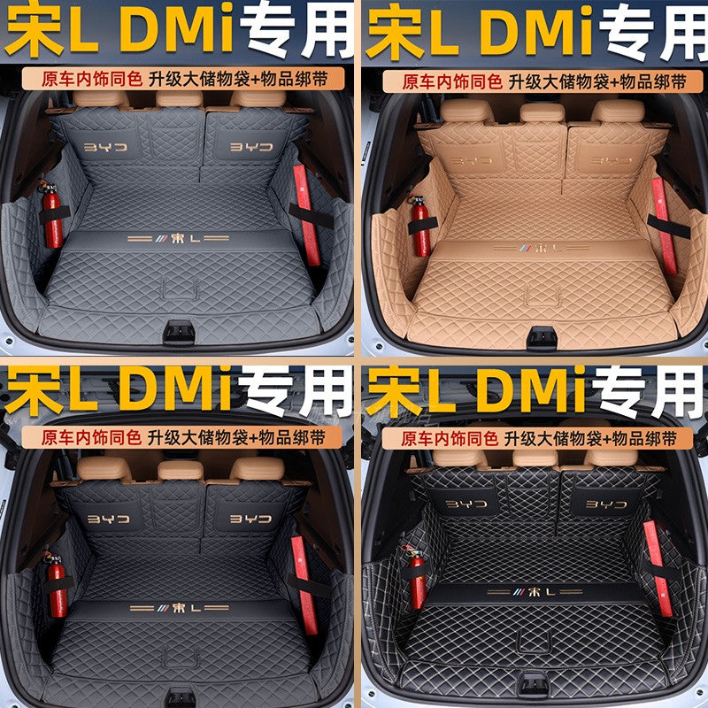 BYD Song L DMi trunk floor mat, full-cover special car interior accessories decorative trunk floor mat suitable