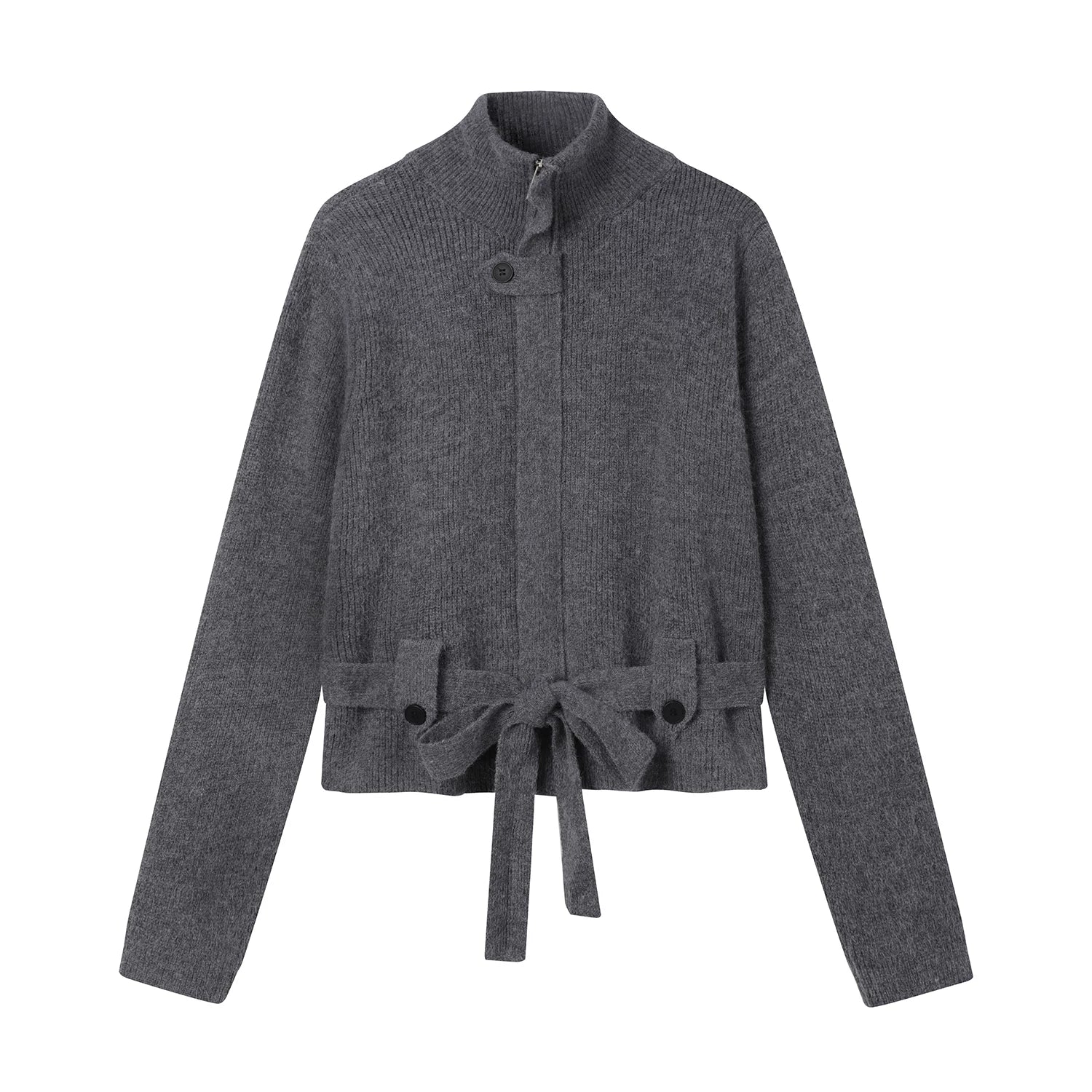 Chola Lisa Qadınlar üçün Boz Sviter Kardiqan, İsti Qış Qatlı, Daxili və ya Xarici Qat kimi Geyilə Bilər, Qəşəng Dizayn, Qalın Örgü Top