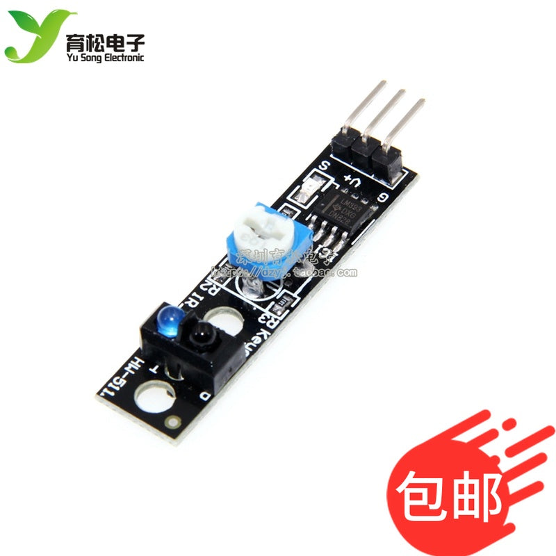 KY-033 izləmə sensoru TCRT5000 əks etdirən fotoelektrik keçid izləmə modulu infraqırmızı