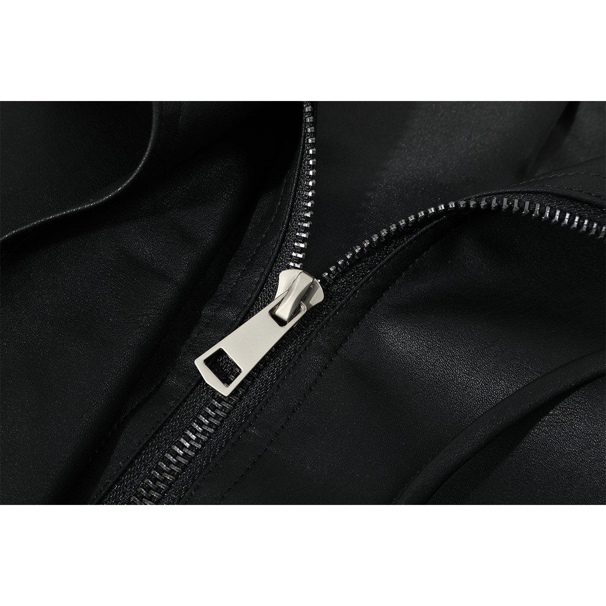 Cholisa-nın qadınlar üçün unikal qara dəri gödəkçəsi, 2026-cı il üçün yeni yaz/payız modası, qısa, çox populyar, dəbli və şık boş gödəkçə.