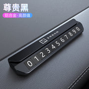 ZEEKR 001 007 7X Yüngül lehimli avtomobil müvəqqəti dayanacaq nömrə nişanı