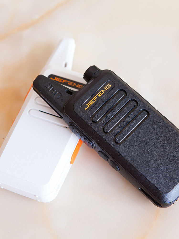Jiefeng ultra nazik mini radio yüksək güclü simsiz mehmanxana telsizi mülki özü idarə edən mobil telefon mikro USB