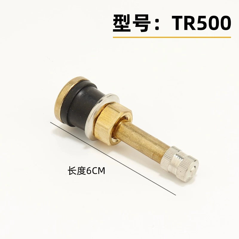 Təmiz mis avtobus təkəri vakuum təkər klapan avtobus yük maşını alüminium ərintisi profili şişmə burun