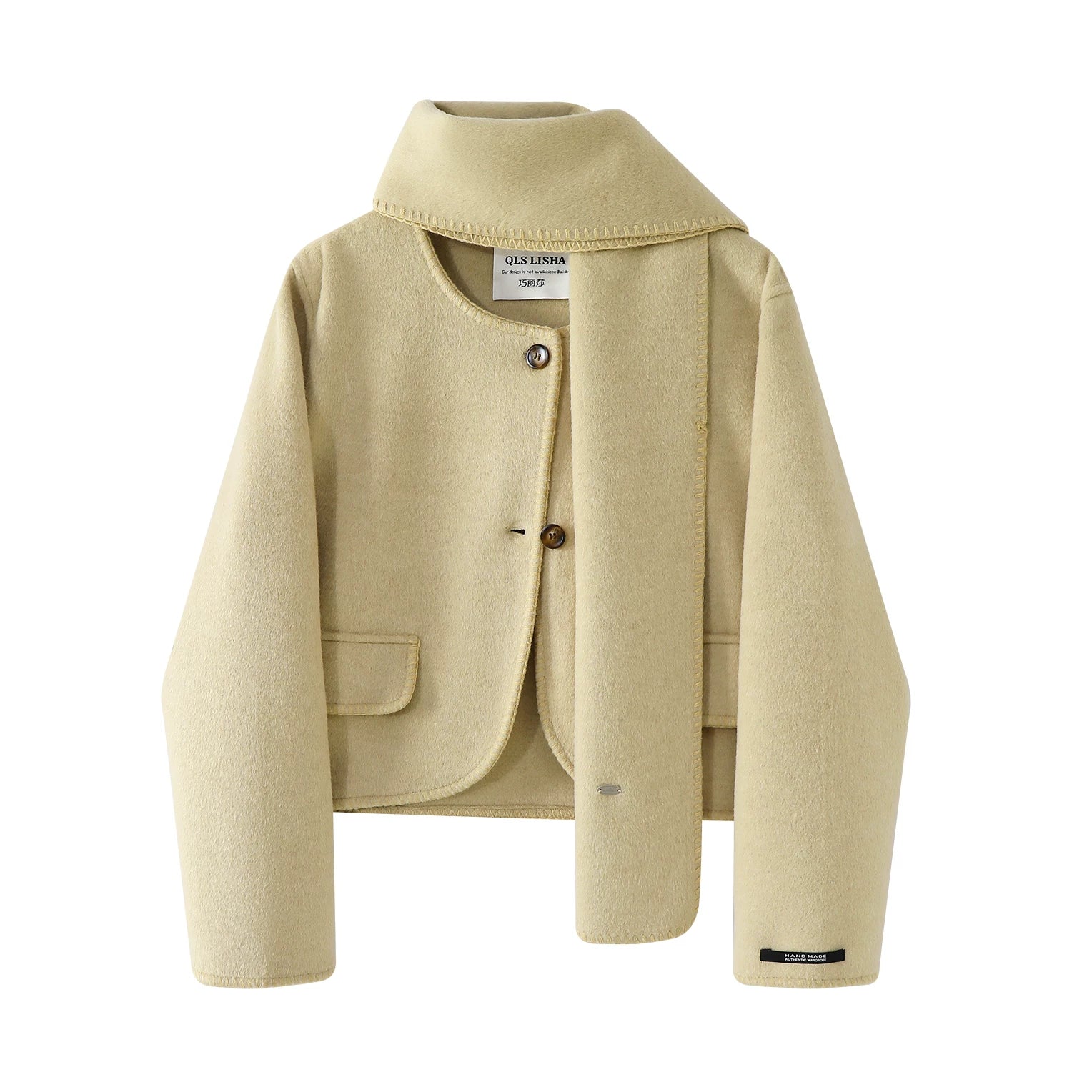 Cholisa-nın qısa, şirin və zərif qış yun paltosu, Chanel-dən ilhamlanmış zərifliyə malikdir.