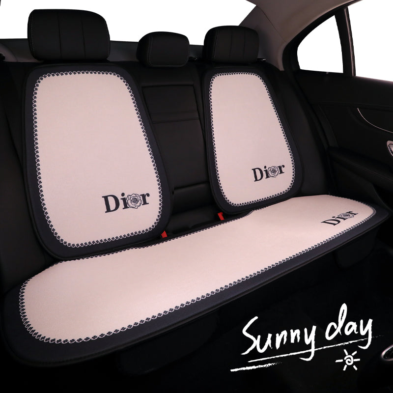 Car seat cushions, for all seasons, premium feel, semi-covered seat covers for women's car interiors, popular online car seat covers, car cushions, seat cushions.