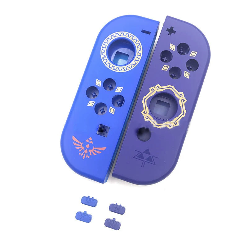 Switch sapı orijinal şəffaf qabıq sevinc sapı dəyişdirmə qabığı buzlu NS təmir dəyişdirilməsi rəng dəyişdirmə aksesuarları