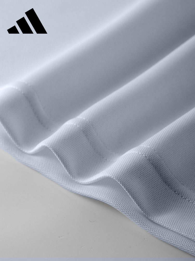 Adidas Adidas tez quruyan köynək kişi idman geyimi qısaqol kişilər üçün orijinal qara açıq yarımqol nəfəs alan