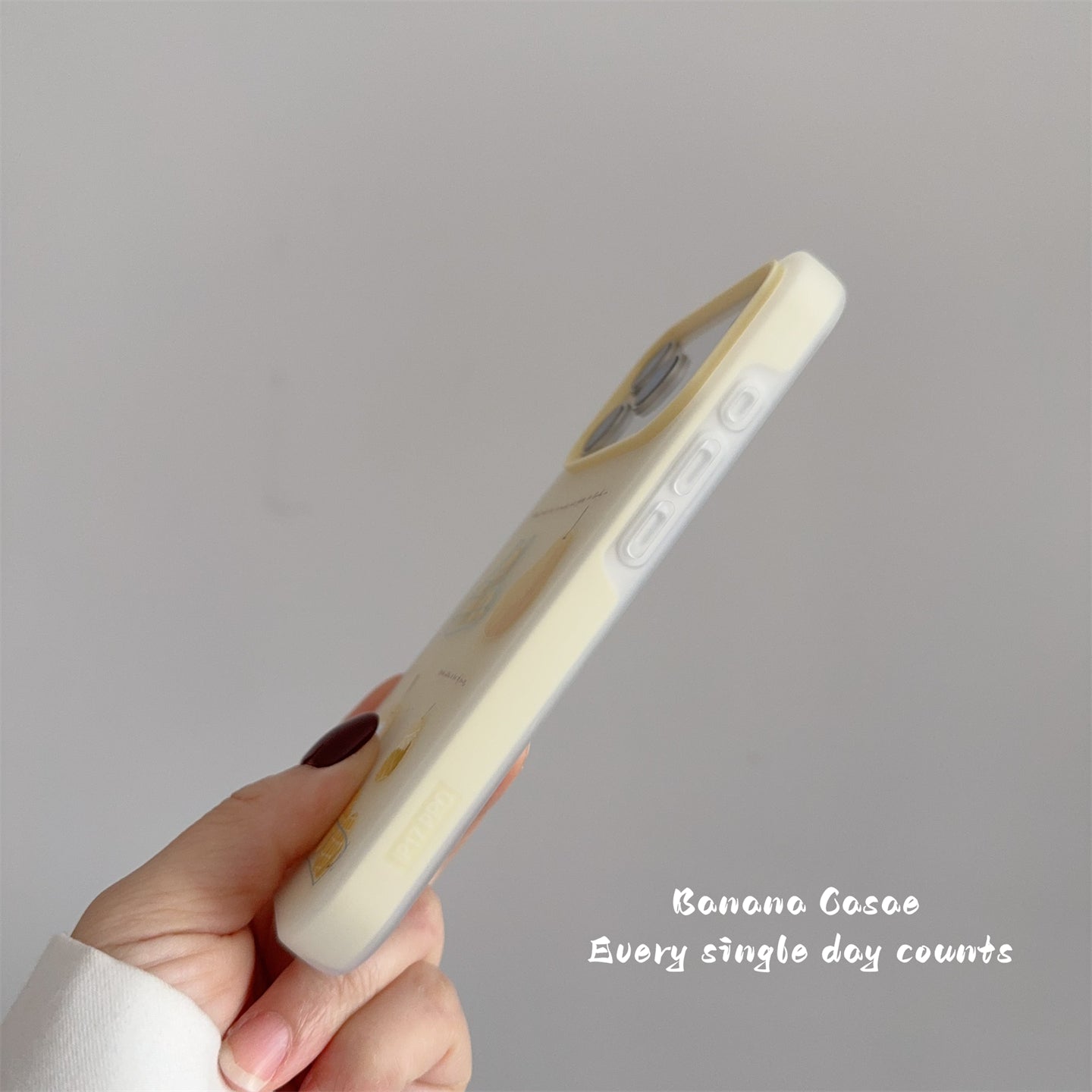BananaCase yay ins niş açıq sarı Sidney illüstrasiya iPhone17 Apple 16pro mobil telefon qutusu 15promax ikisi birdə 17promax düşməyə qarşı 13/14pro sərt çanta