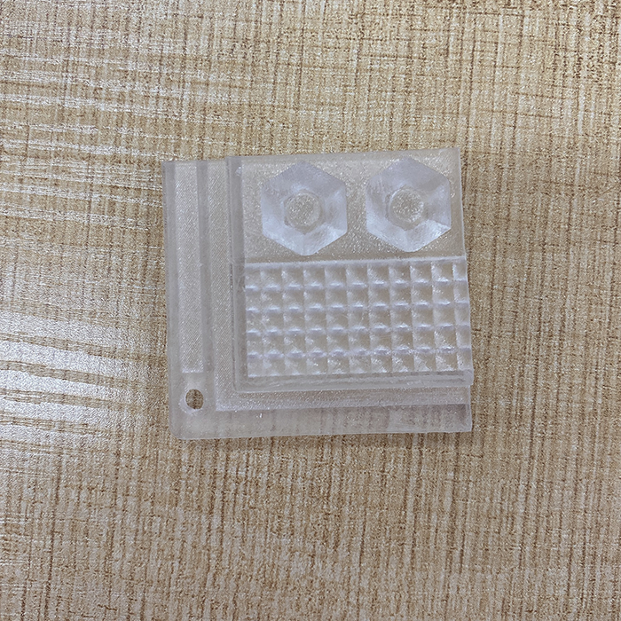 3D çap xidmətləri translucent material çap SLA yüngül müalicə model emal