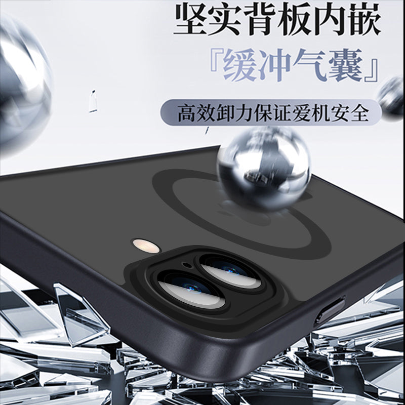 [Dəri hiss edən tutqun] Apple 17 mobil telefon qutusu 2025 üçün uyğundur yeni maqnit 17promax yüksək səviyyəli iPhone16 lens hər şey daxil 15plus yıxılmağa qarşı qoruyucu örtük 14 qabıq kişi ip13