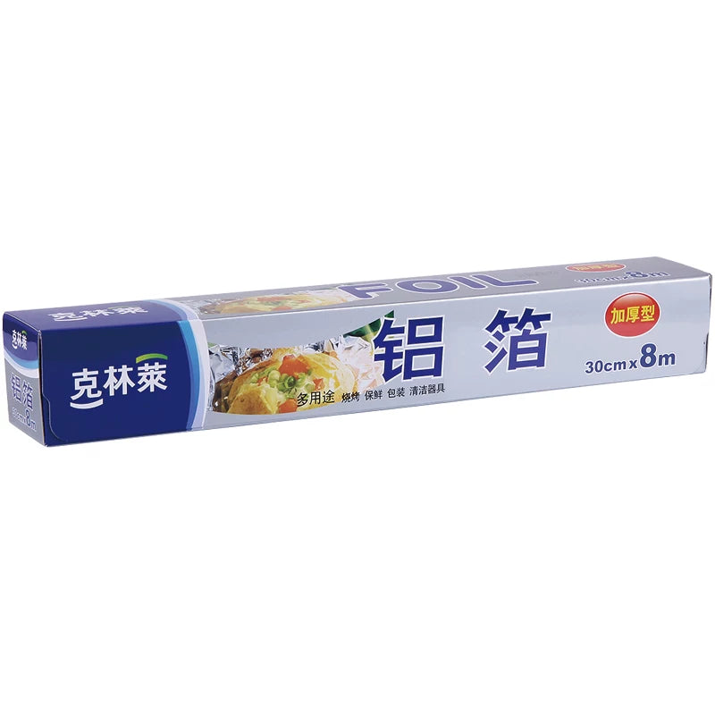 Kelinlai alüminium folqa soba qalay folqa məişət çörəkçilik barbekü alüminium folqa qalınlaşdırılmış yüksək temperatura davamlı qalay folqa qida dərəcəli