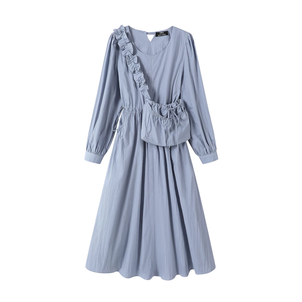 Cholisa-nın özünəməxsus və gözəl fransız üslubunda qolsuz, zərif bel hissəli don, 2026-cı ilin yaz və yay mövsümü üçün yeni bir tərz.