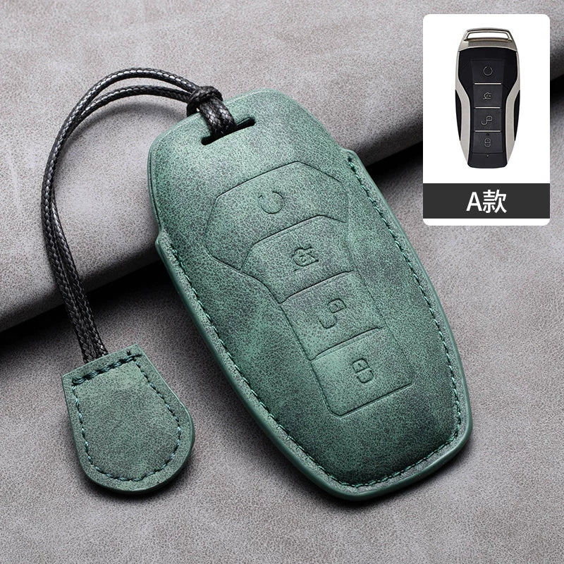 Xüsusi BYD Han EV açar qapağı, Qin Plus dmi Song Pro Tang Dolphin E9 möhürlü avtomobil açar qutusu və toka