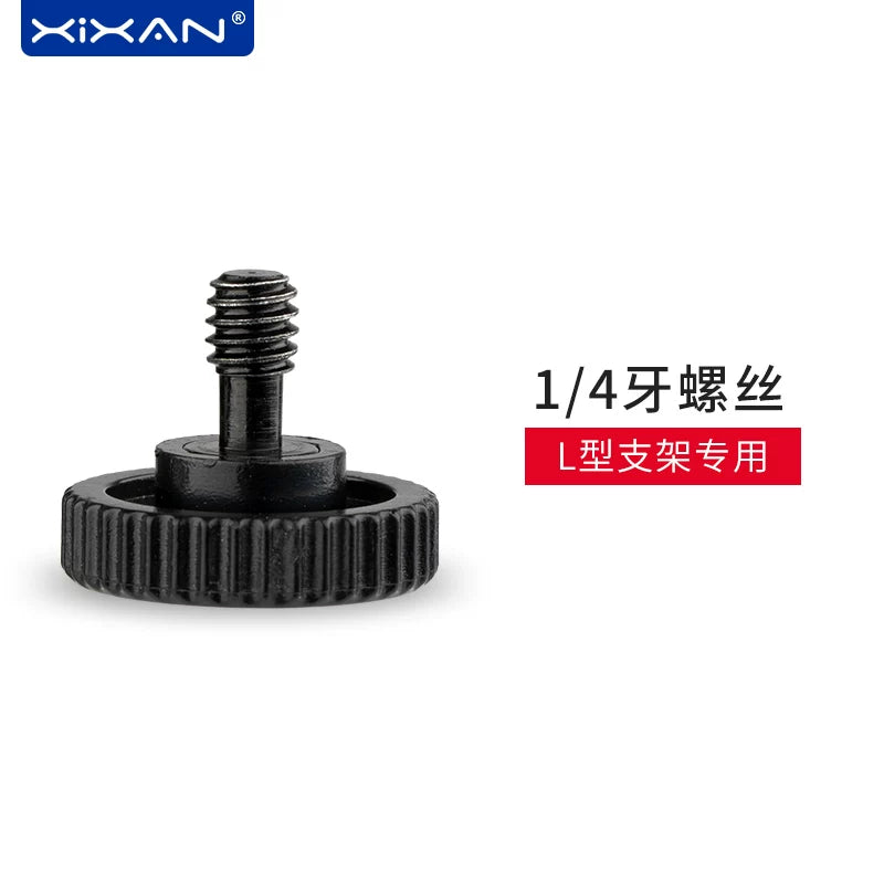 Xinxian 1/4 qadından 3/8 kişiyə çevirmə vinti gopro kamera ştativ tez buraxılış lövhəsi 1/4 düym 1/4-1/4 cüt başlı vida 5/8 çiyin qayışı qoşulma halqası isti ayaqqabı mötərizəsi pan/əymə adapter aksesuarı