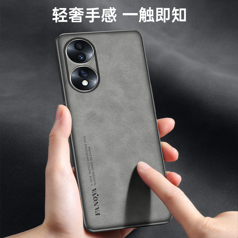 Honor 90/80/70/60/50 mobil telefon qutusu üçün uyğundur 30/20/10/9Pro qoruyucu örtük, hər şey daxil olmaqla, düşmə əleyhinə honorV30/V20/V10/V9 yeni se buzlu qoyun dərisi i gənc kişi və qadınlar