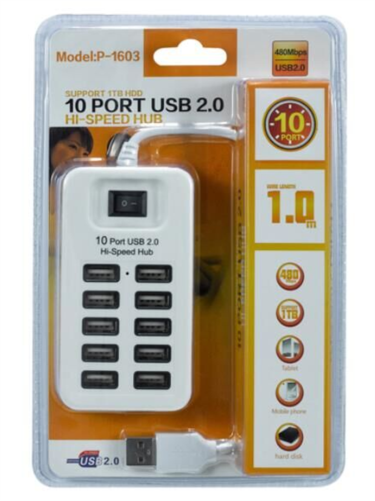 USB ayırıcı bir-dörd yeddi bir-on çevirici yüksək sürətli genişləndirmə 10 port HUB hub HUB genişləndirici