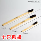 Axial Xs Nivex Avtomobil Yuma Fırçası Polad Üzük Mühərrik Bölməsi Uzun Dəstəkli Bambuk Dəstəyi Təmizləmə Fırçası Kıllı