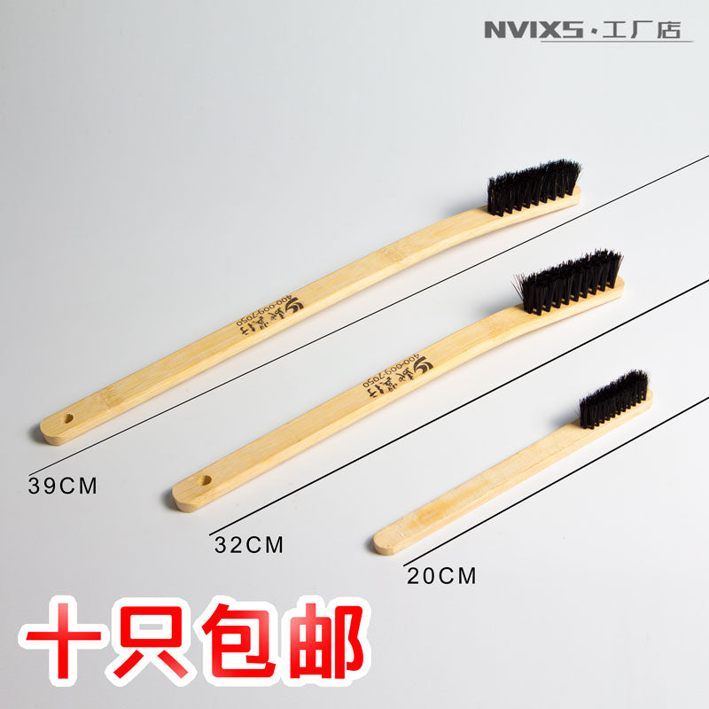 Axial Xs Nivex Avtomobil Yuma Fırçası Polad Üzük Mühərrik Bölməsi Uzun Dəstəkli Bambuk Dəstəyi Təmizləmə Fırçası Kıllı