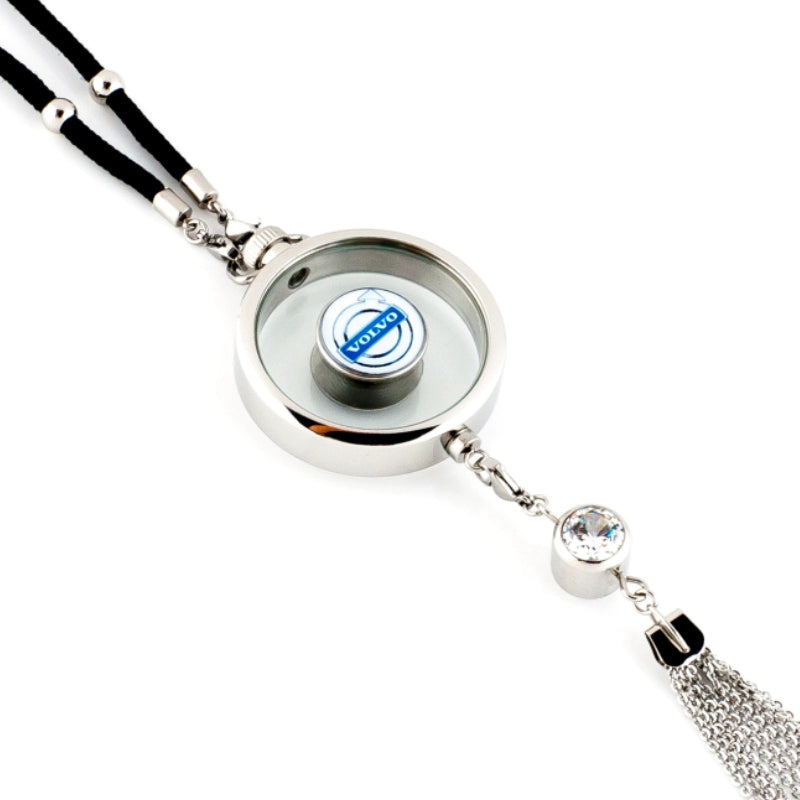 Avtomobil Ətri Avtomobil Asma Metal Qoruyucu Talisman Asma Dekorasiya Yüksək səviyyəli Avtomobil Loqosu Avtomobil Asma Efir Yağı Aromaterapiya Kulonu