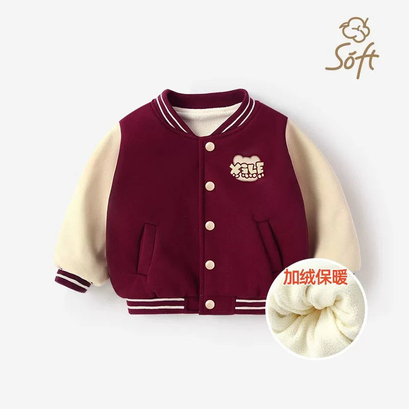 Alman uşaq gödəkçəsi, yeni payız stili, körpə beysbol gödəkçəsi, qızlar üçün erkən payız topu, körpə yaz və payız geyimləri