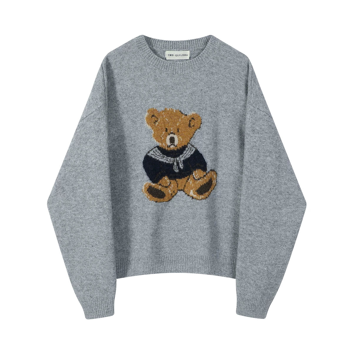 Cholisa-dan qadınlar üçün super şirin qırmızı Milad sviteri, payız və qış üçün mükəmməl, şık və şık trikotaj geyim.