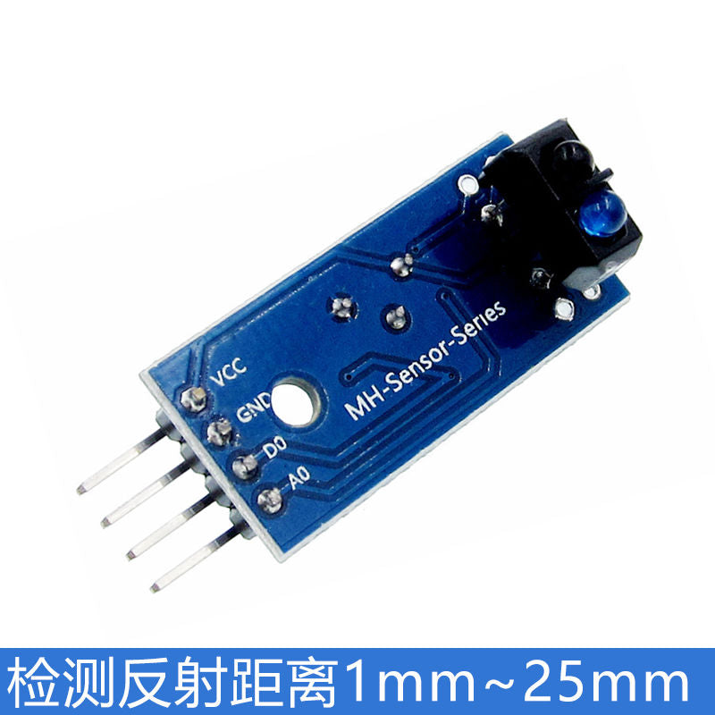 TCRT5000 avtomobil izləmə modulu infraqırmızı maneələrdən yayınma izləmə fotoelektrik açarı əks etdirən sensor inkişaf lövhəsi aksesuarları