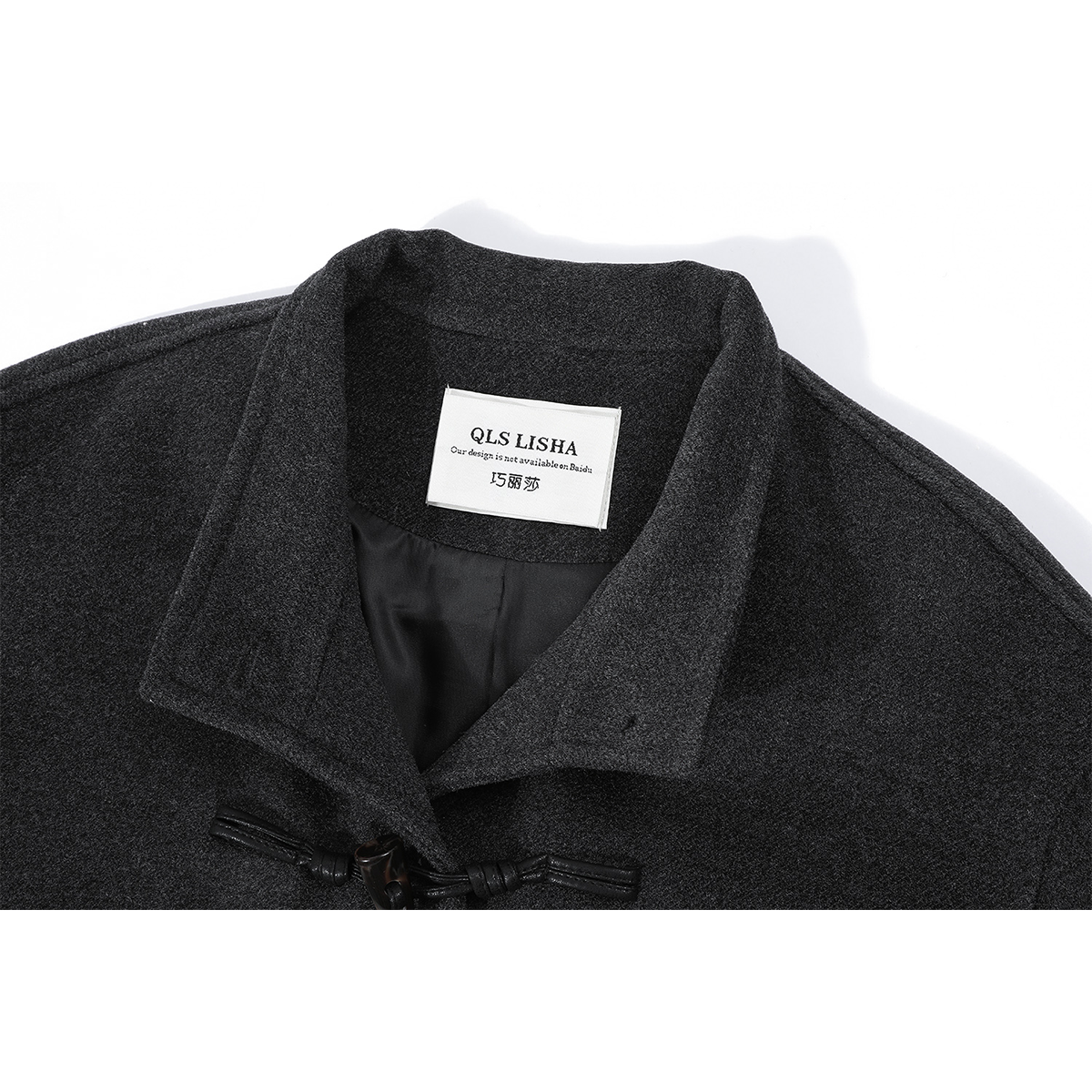 Jolie Hepburn üslubunda yüksək keyfiyyətli yun palto, payız və qış üçün super gözəl, unikal və yaraşıqlı orta uzunluqlu yun palto.