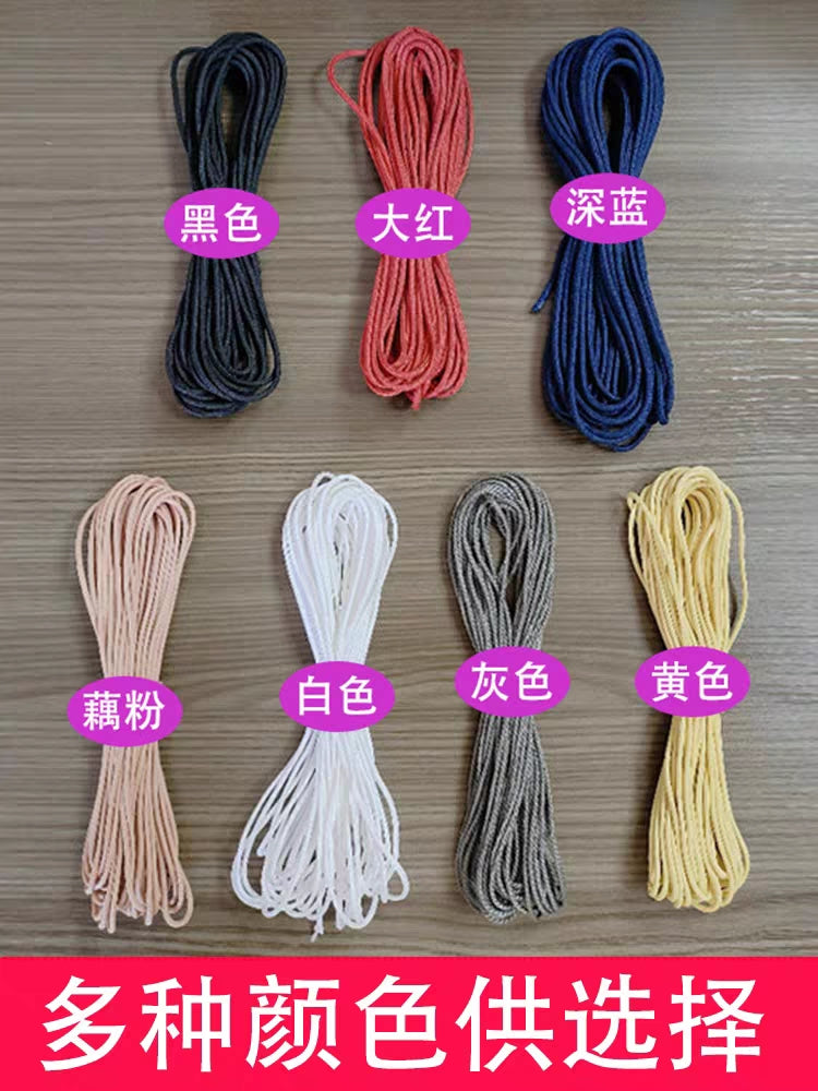 Aramid yüksək temperaturlu ip izolyasiyalı dartma ipi yanğına qarşı yanğından xilasetmə ipi Kevlar kəndiri ayaqqabı bağı yüksək möhkəmlikli ip
