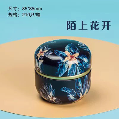 Çay qutuları dəmir qutular boş qutular ağ çay yaşıl çay qara çay Tieguanyin Longjing məişət bir-iki-iki-iki portativ möhürlənmiş qutular