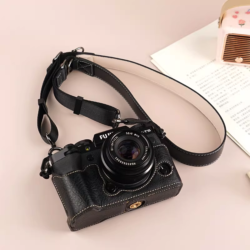 Fuji xt5 qoruyucu qutu üçün uyğundur Fuji xt50 kamera çantası xt30 birinci nəsil qoruyucu qabıq xs20 dəsti xs10 bazası xt10 xt20 xt30iii yarım paket xt30 ikinci nəsil sevimli aksesuarlar