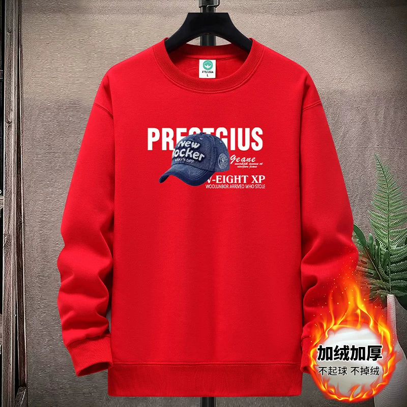 Yeniyetmələr və tələbələr üçün payız/qış təmiz pambıqdan hazırlanmış yun yaxalıqlı sviter, boş oturan gündəlik kazak alt qatı, qalın və isti top