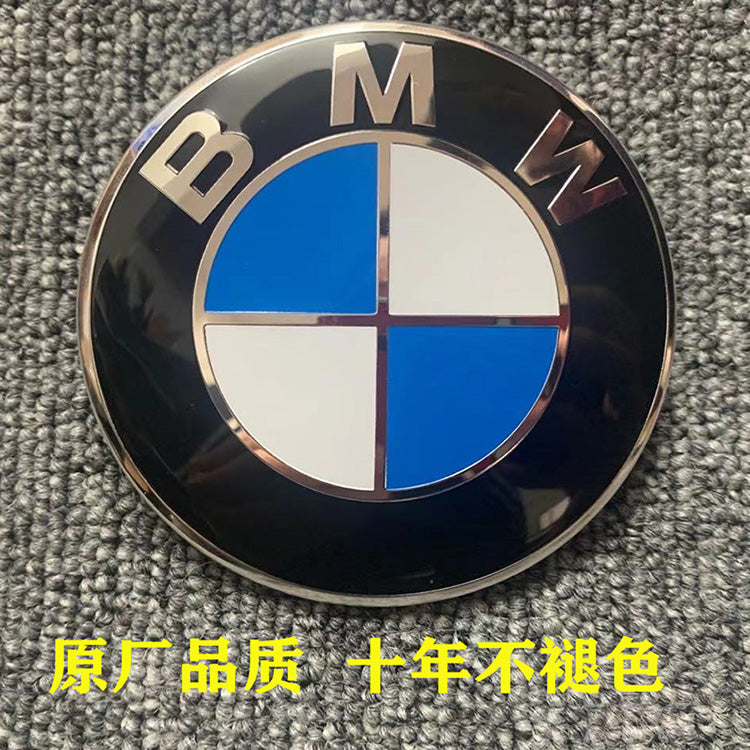 BMW Qabaq Standart Yeni 3 Series 5 Series 7 Series 1 Series Ön və Arxa Standart Kapot Logo Başlıq Etiketinə tətbiq edilir