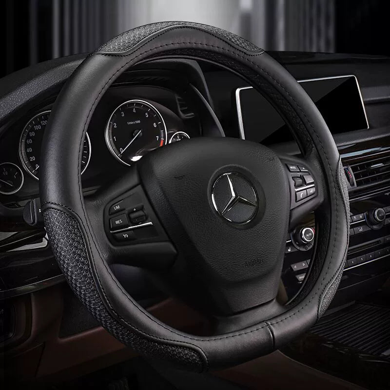 Premium hiss üçün Mercedes-Benz C260L E300L C200L GLC260 GLB A200L E-Class GLA sükan örtüyü