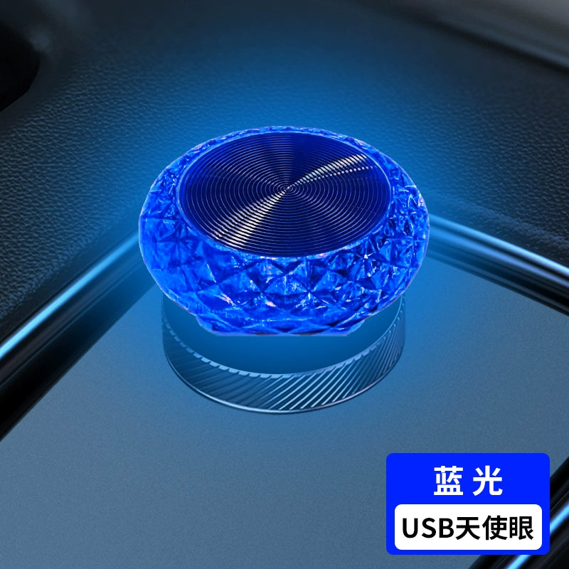 Avtomobil Atmosfer İşığı LED Dekorativ Avtomobil USB İnterfeysi Kiçik Gecə Lambası Rəngli Qradient Yanıp Sönən Yataq otağı Qonaq Otağı Kiçik Gecə Lambası