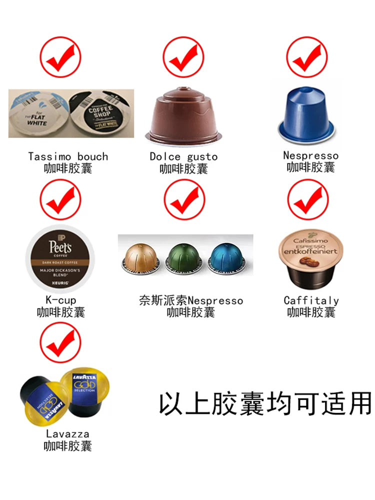 Qəhvə kapsul saxlama rəfi Nespresso Nestle maqnit arxa stiker soyuducu divar zımbasız divar asma saxlama sərgisi