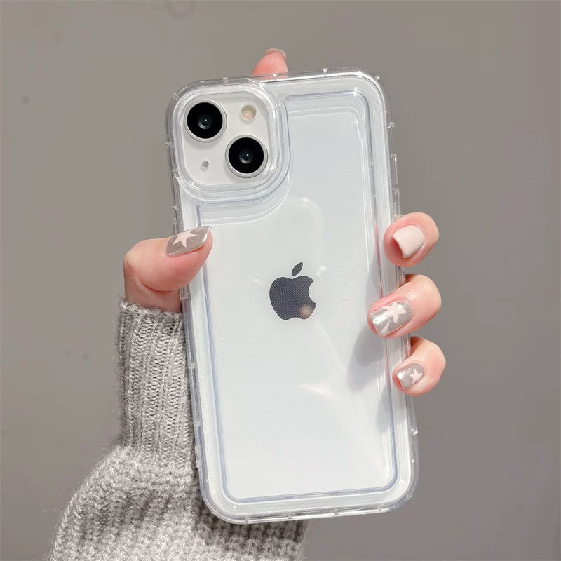 Apple 15 promax mobil telefon qutusu 16 şəffaf 12 hər şey daxil iPhone 11 hava yastığı düşməyə qarşı 13 qoruyucu örtük XR yüksək səviyyəli sens 8 qadın 7 cüt 14plus kişi sadə 6s düz rəng yeni se yumşaq