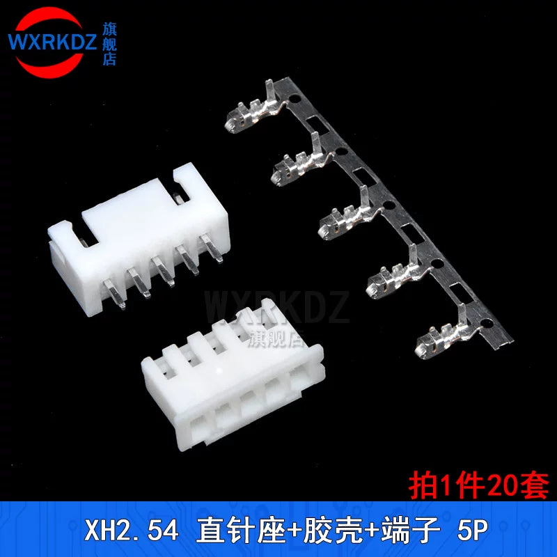 XH2.54mm birləşdirici birləşdirici kişi plastik qabıqlı fiş rozetkası düz sancaqlı əyri sancaqlı baza terminalı 2P3p4p5p-12p
