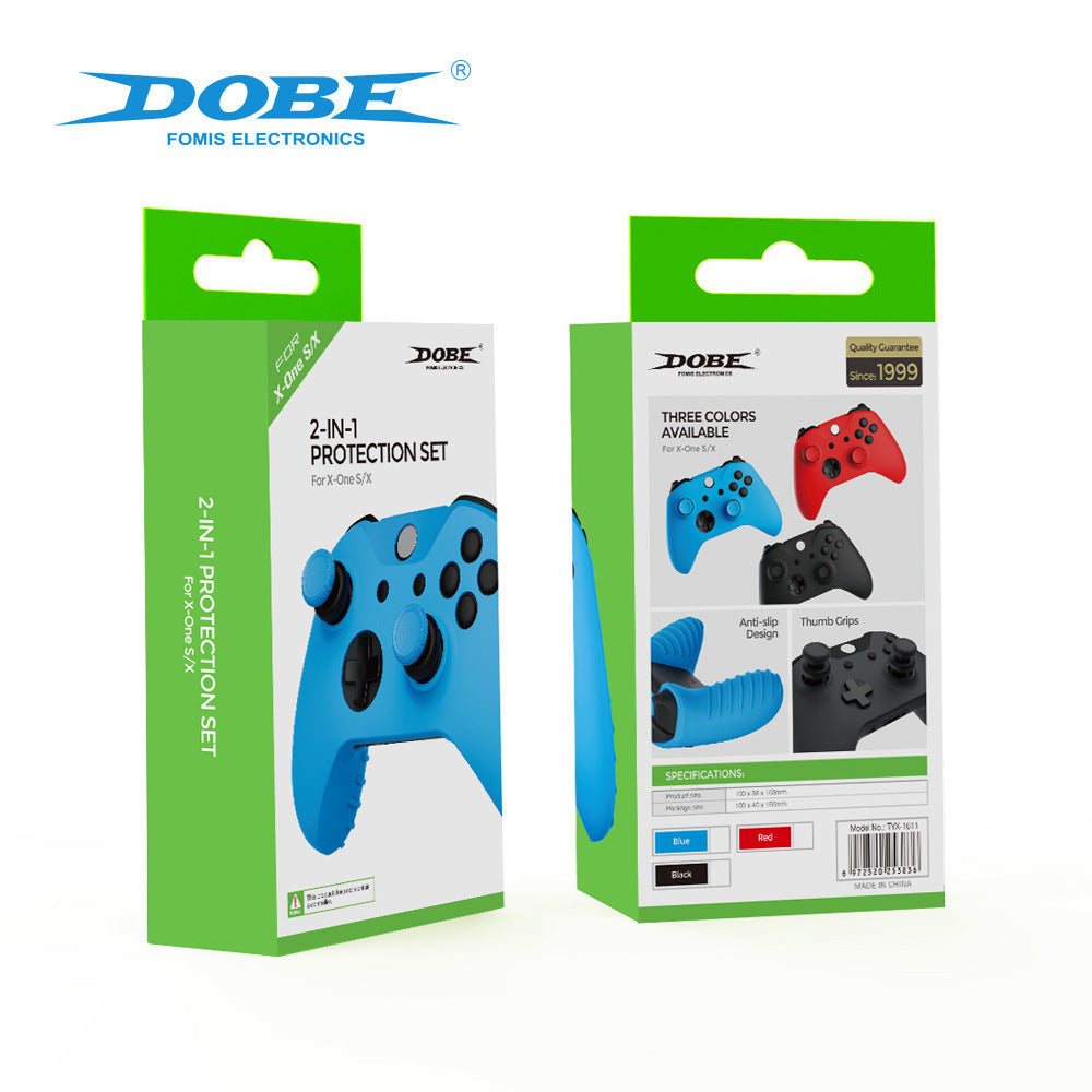 XBOXONE S tutacağı silikon qoruyucu örtük + rokçu qaldırıcı qapaq ONE X tutacağı yumşaq rezin örtük dəri qutu papaqla birlikdə verilir
