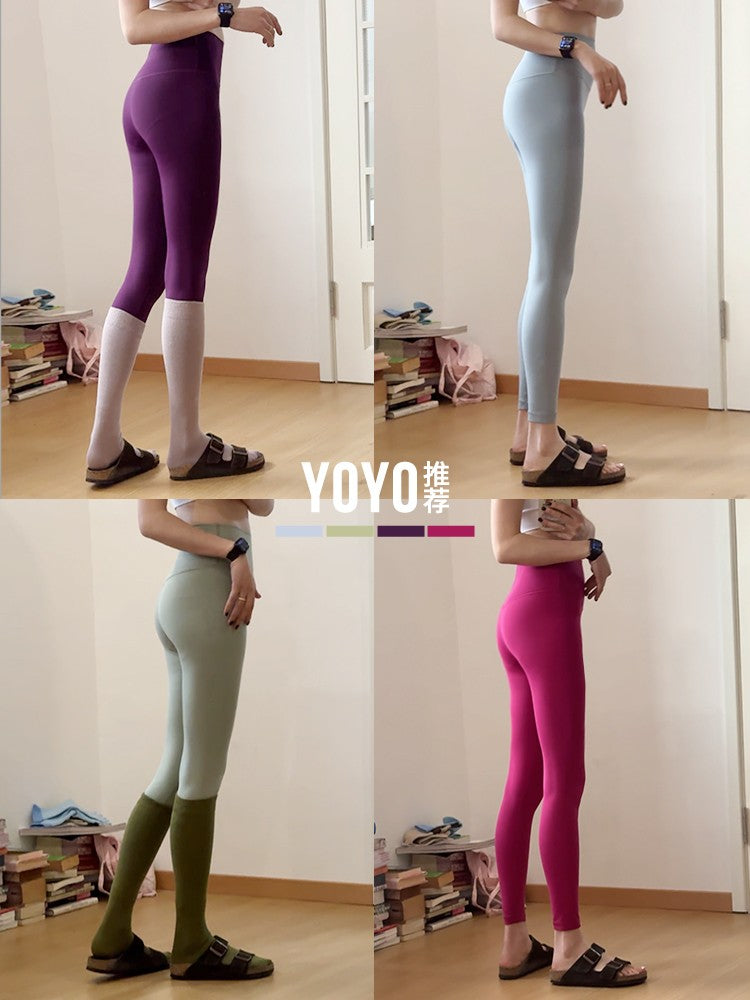 Yoyo fitnes şalvarları, şaftalı butt yoqa şalvarları, qadınların payız və qış məxmər məşq şalvarları, yüksək bel omba qaldıran Pilates şalvarlarını tövsiyə edir