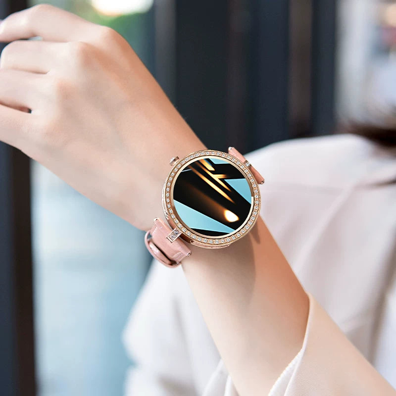 Qadın smart saatı, Bluetooth zəngi, çoxfunksiyalı, qızlar üçün yeni il doğum hədiyyəsi, praktik idman bilərzik